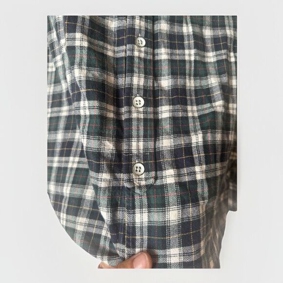 rag & bone Black and White Plaid Casual Button Down Shirt - Picture 4 of 9